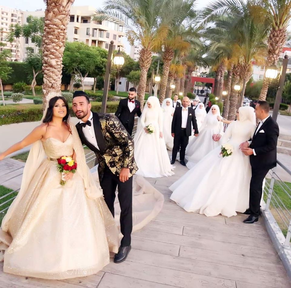 عرس جماعي تحيه مدينه طرابلس عروسة لبنان