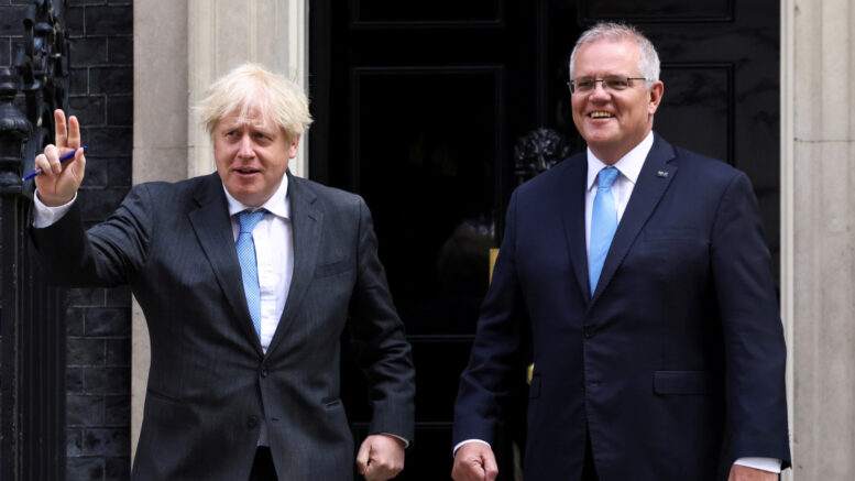 المملكة المتحدة تتوصل إلى اتفاق تجاري مع أستراليا لمرحلة ما بعد بريكست