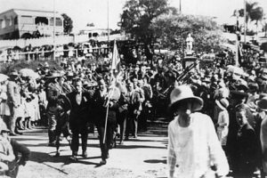 يوم أنزاك في مانلي ، كوينزلاند ، 1922