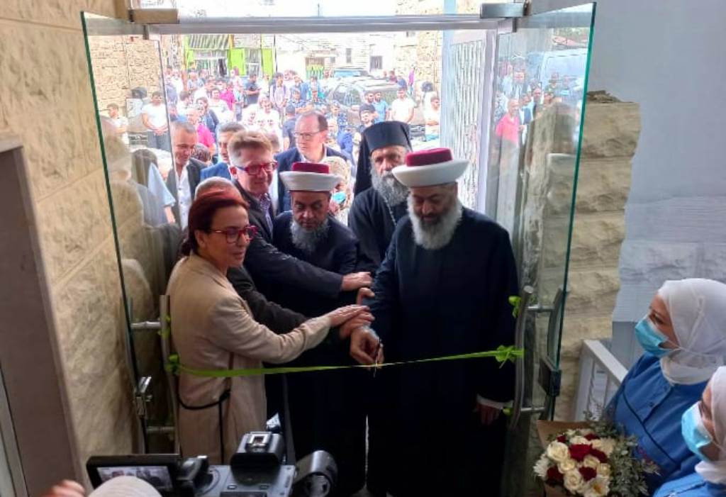 إفتتاح المرحلة الثانية للمركز الطبي MMC في بلدة مشحا العكارية باحتفال حاشد