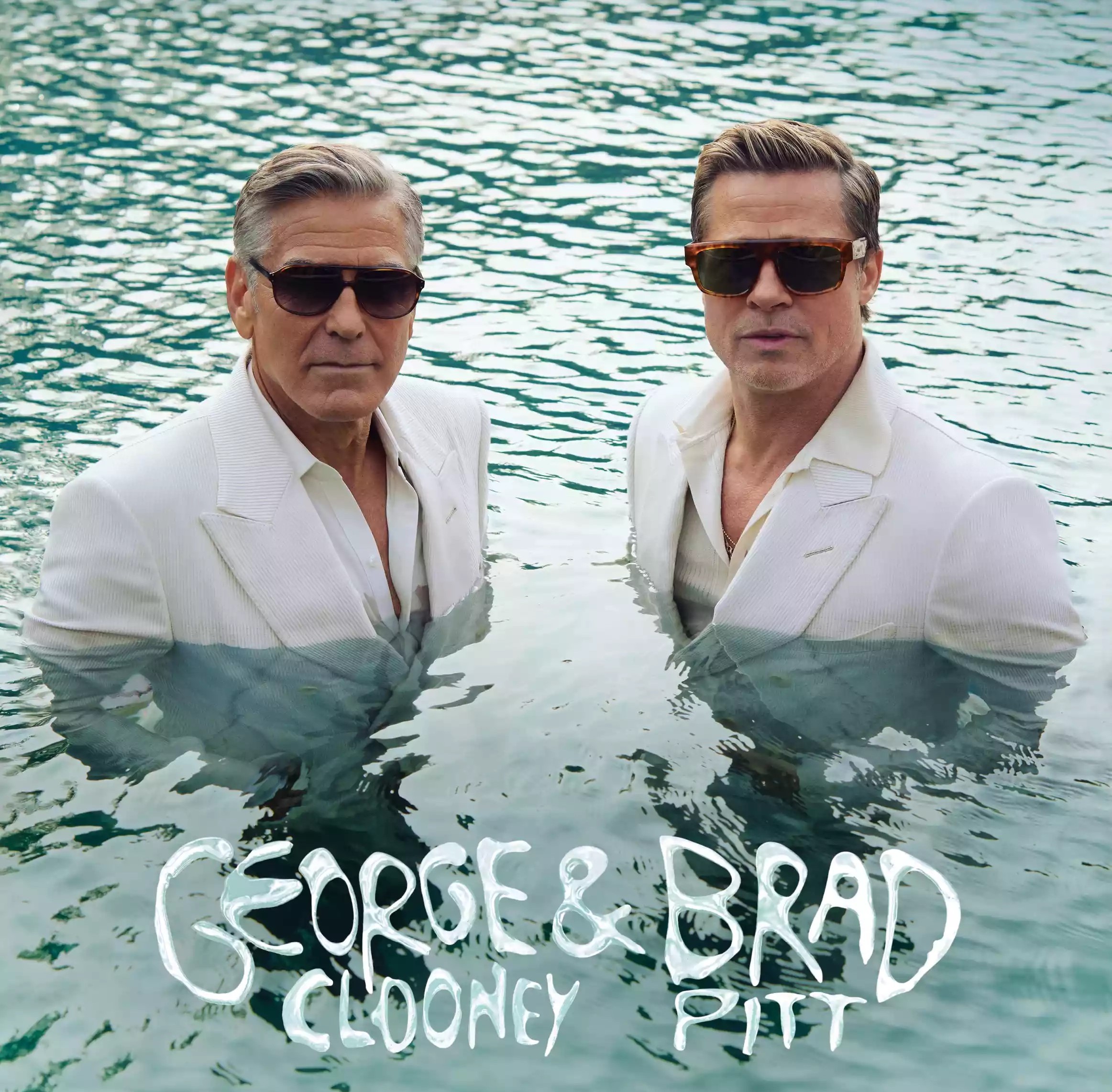 Brad Pitt and George Clooney